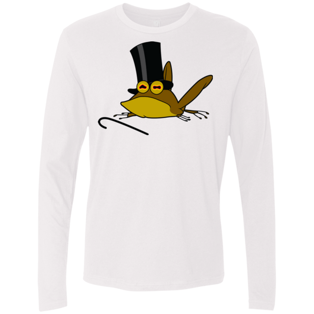 T-Shirts White / Small Hypno froggy Men's Premium Long Sleeve
