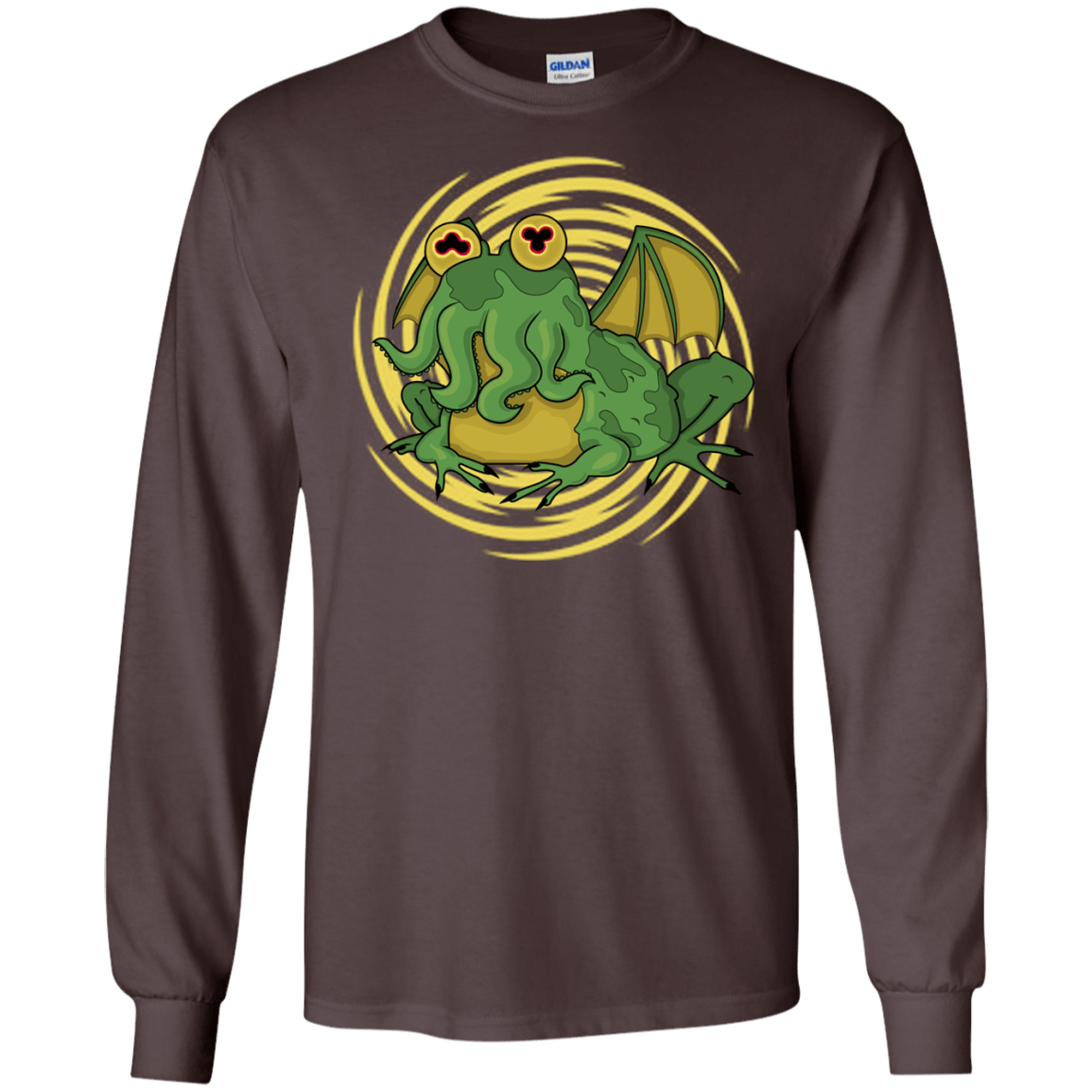 T-Shirts Dark Chocolate / S Hypnocthulhu Men's Long Sleeve T-Shirt