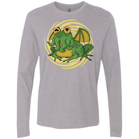 T-Shirts Heather Grey / S Hypnocthulhu Men's Premium Long Sleeve