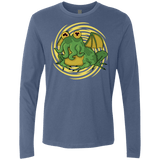 T-Shirts Indigo / S Hypnocthulhu Men's Premium Long Sleeve