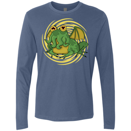 T-Shirts Indigo / S Hypnocthulhu Men's Premium Long Sleeve