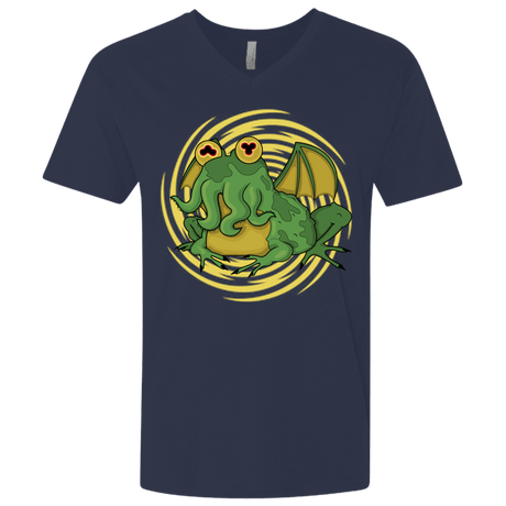 T-Shirts Midnight Navy / X-Small Hypnocthulhu Men's Premium V-Neck