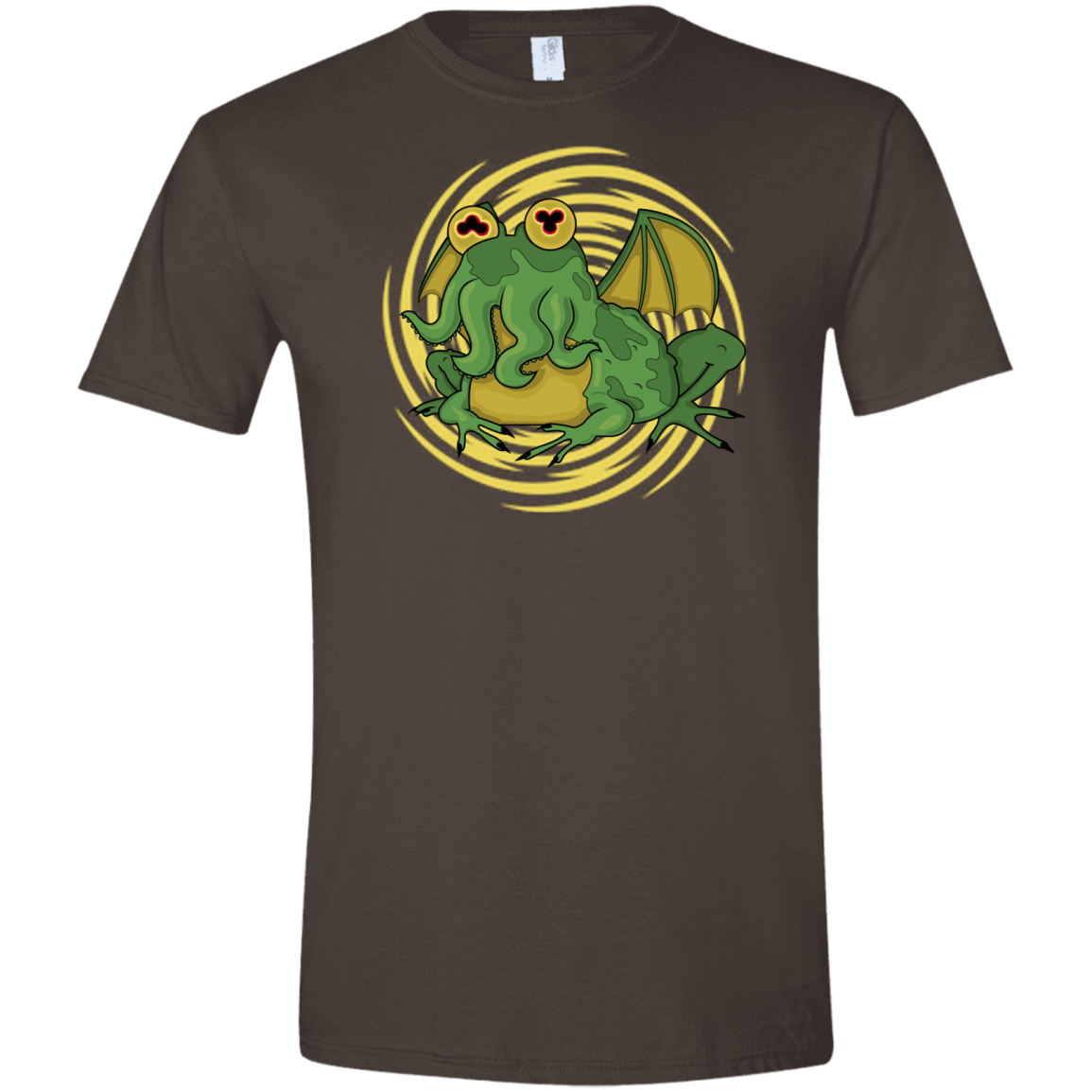 T-Shirts Dark Chocolate / S Hypnocthulhu Men's Semi-Fitted Softstyle