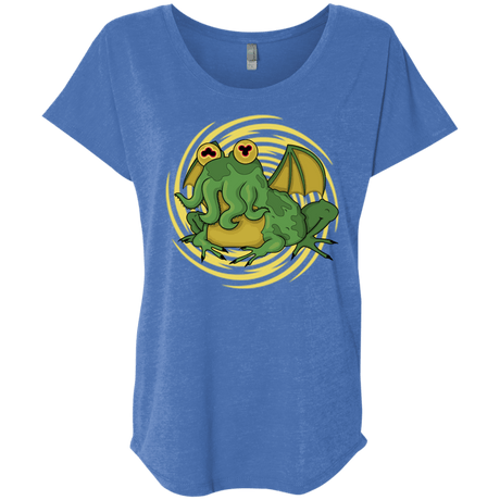 T-Shirts Vintage Royal / X-Small Hypnocthulhu Triblend Dolman Sleeve