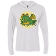 T-Shirts Heather White / X-Small Hypnocthulhu Triblend Long Sleeve Hoodie Tee