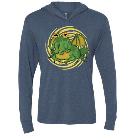 T-Shirts Indigo / X-Small Hypnocthulhu Triblend Long Sleeve Hoodie Tee