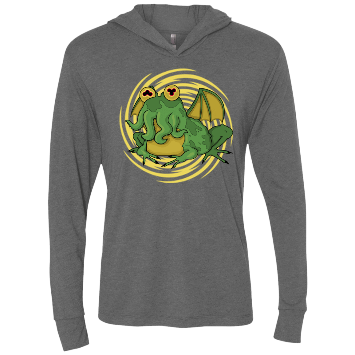 T-Shirts Premium Heather / X-Small Hypnocthulhu Triblend Long Sleeve Hoodie Tee