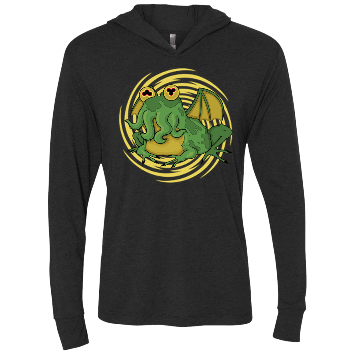 T-Shirts Vintage Black / X-Small Hypnocthulhu Triblend Long Sleeve Hoodie Tee