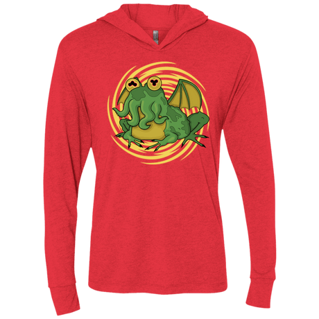 T-Shirts Vintage Red / X-Small Hypnocthulhu Triblend Long Sleeve Hoodie Tee