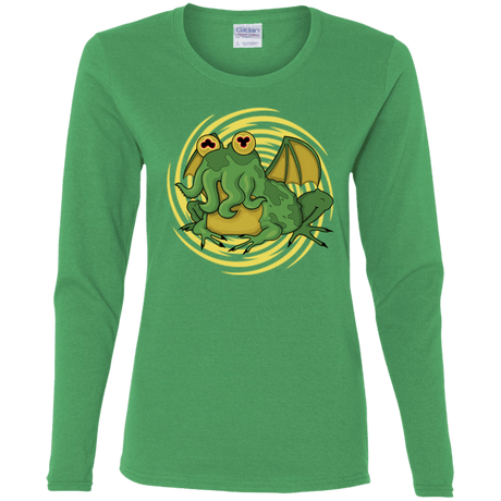 T-Shirts Irish Green / S Hypnocthulhu Women's Long Sleeve T-Shirt