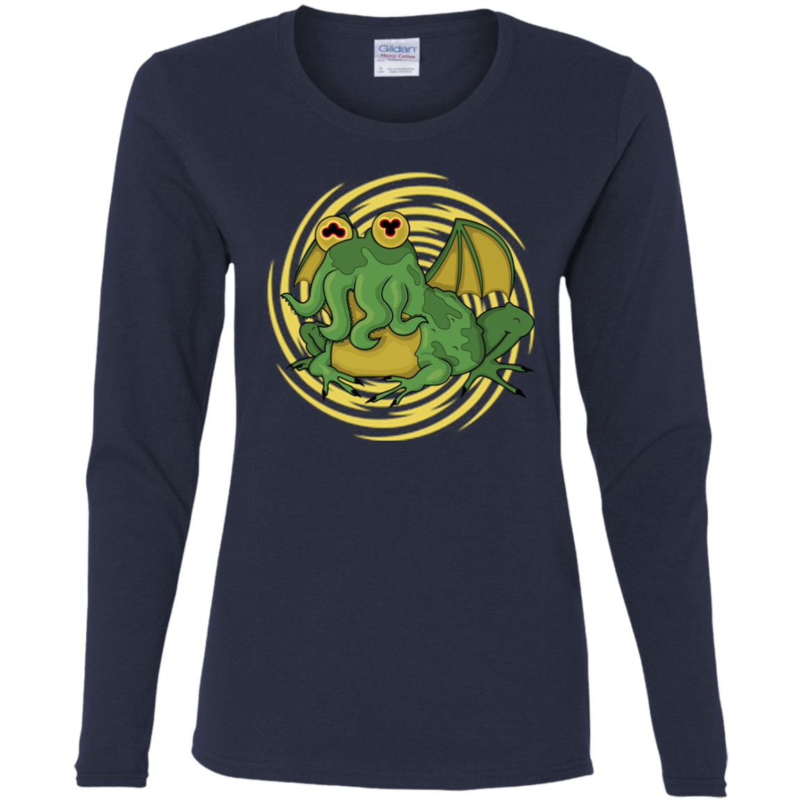 T-Shirts Navy / S Hypnocthulhu Women's Long Sleeve T-Shirt