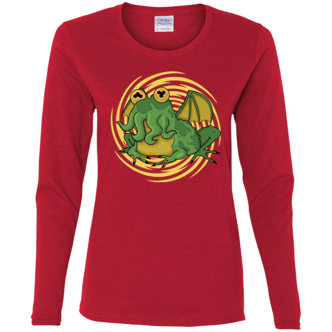 T-Shirts Red / S Hypnocthulhu Women's Long Sleeve T-Shirt