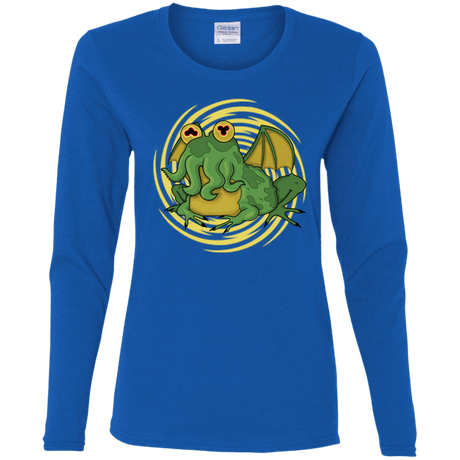 T-Shirts Royal / S Hypnocthulhu Women's Long Sleeve T-Shirt