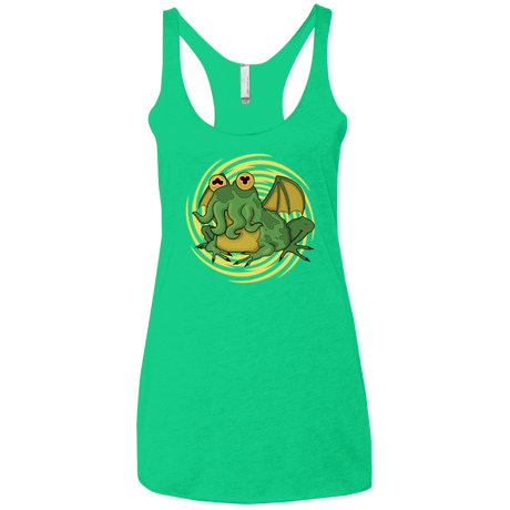 T-Shirts Envy / X-Small Hypnocthulhu Women's Triblend Racerback Tank
