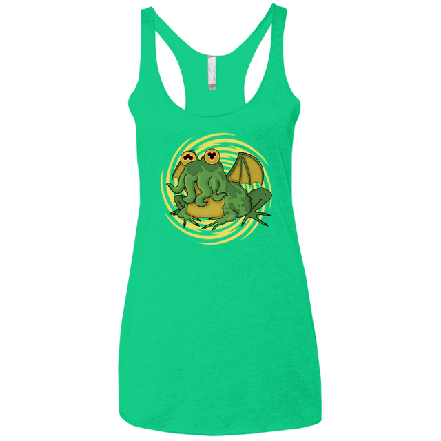 T-Shirts Envy / X-Small Hypnocthulhu Women's Triblend Racerback Tank