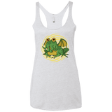 T-Shirts Heather White / X-Small Hypnocthulhu Women's Triblend Racerback Tank
