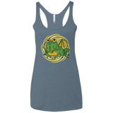 T-Shirts Indigo / X-Small Hypnocthulhu Women's Triblend Racerback Tank