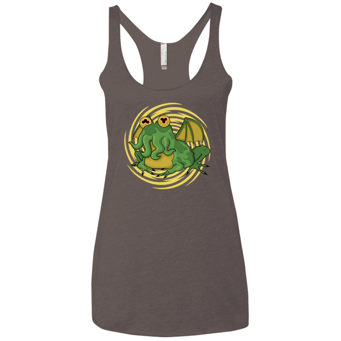 T-Shirts Macchiato / X-Small Hypnocthulhu Women's Triblend Racerback Tank