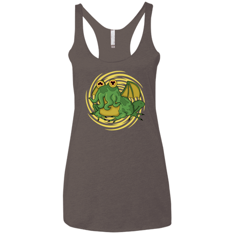 T-Shirts Macchiato / X-Small Hypnocthulhu Women's Triblend Racerback Tank