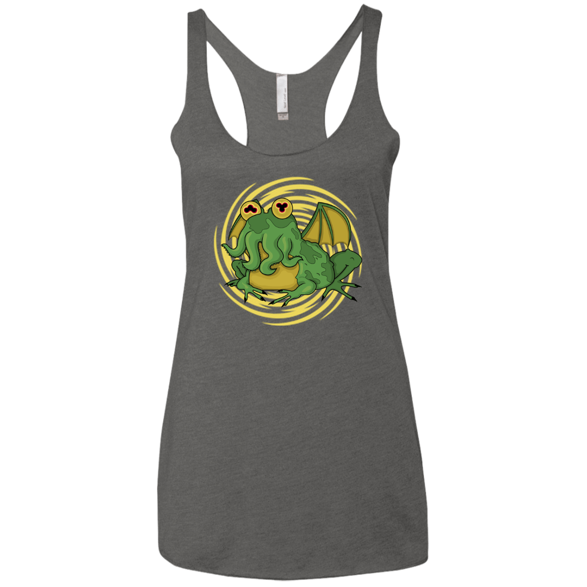 T-Shirts Premium Heather / X-Small Hypnocthulhu Women's Triblend Racerback Tank