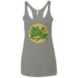 T-Shirts Venetian Grey / X-Small Hypnocthulhu Women's Triblend Racerback Tank