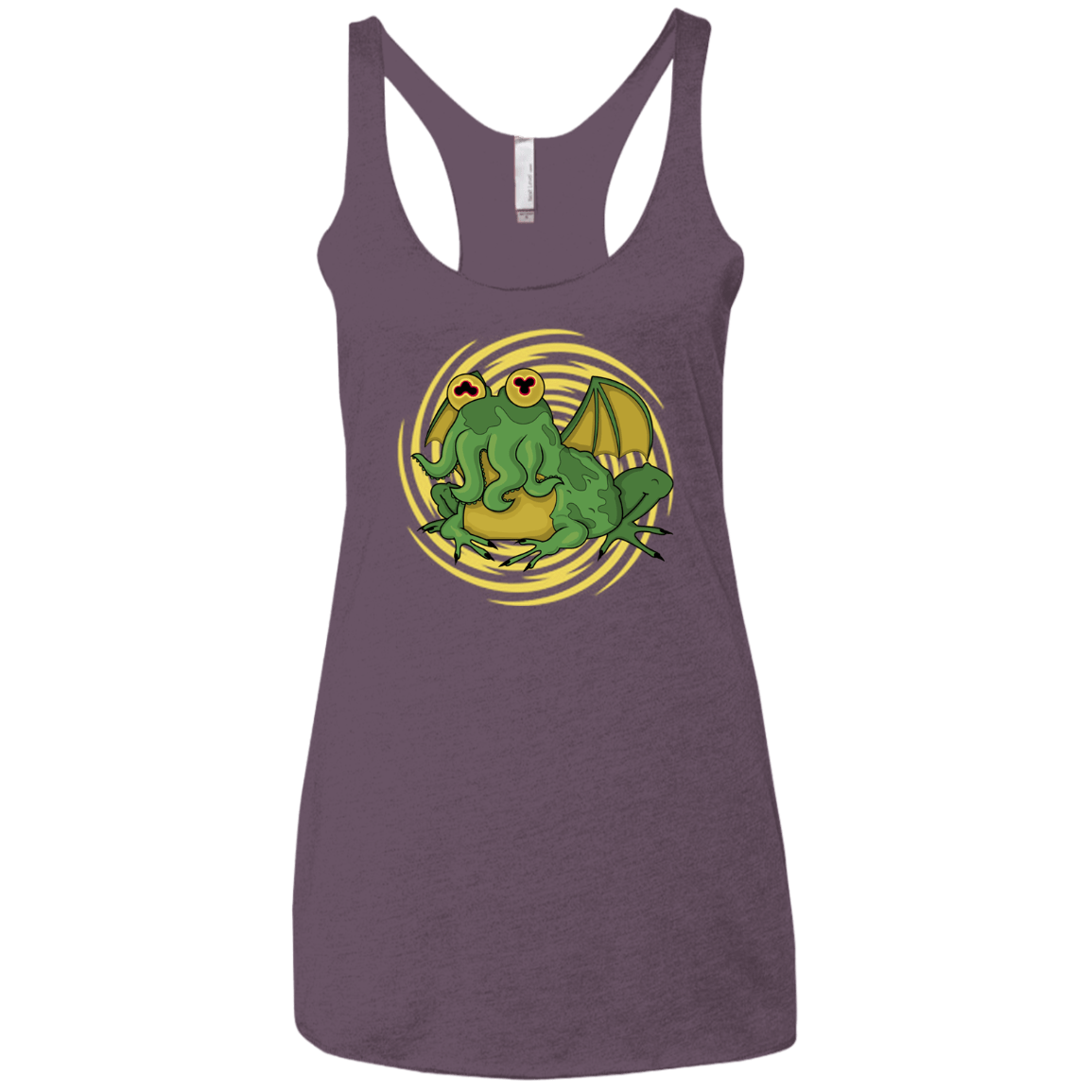 T-Shirts Vintage Purple / X-Small Hypnocthulhu Women's Triblend Racerback Tank