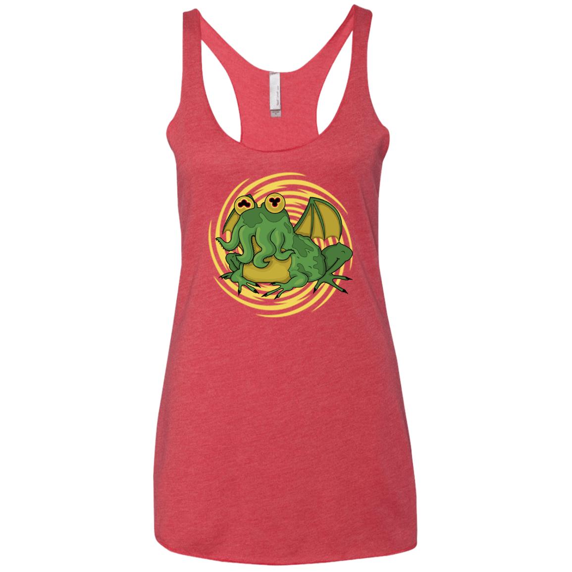 T-Shirts Vintage Red / X-Small Hypnocthulhu Women's Triblend Racerback Tank