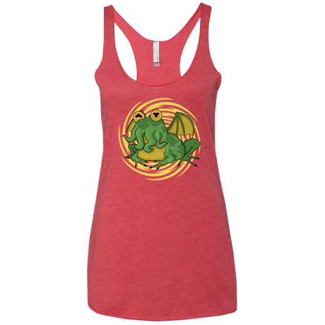 T-Shirts Vintage Red / X-Small Hypnocthulhu Women's Triblend Racerback Tank
