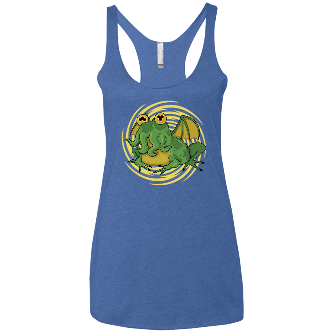 T-Shirts Vintage Royal / X-Small Hypnocthulhu Women's Triblend Racerback Tank