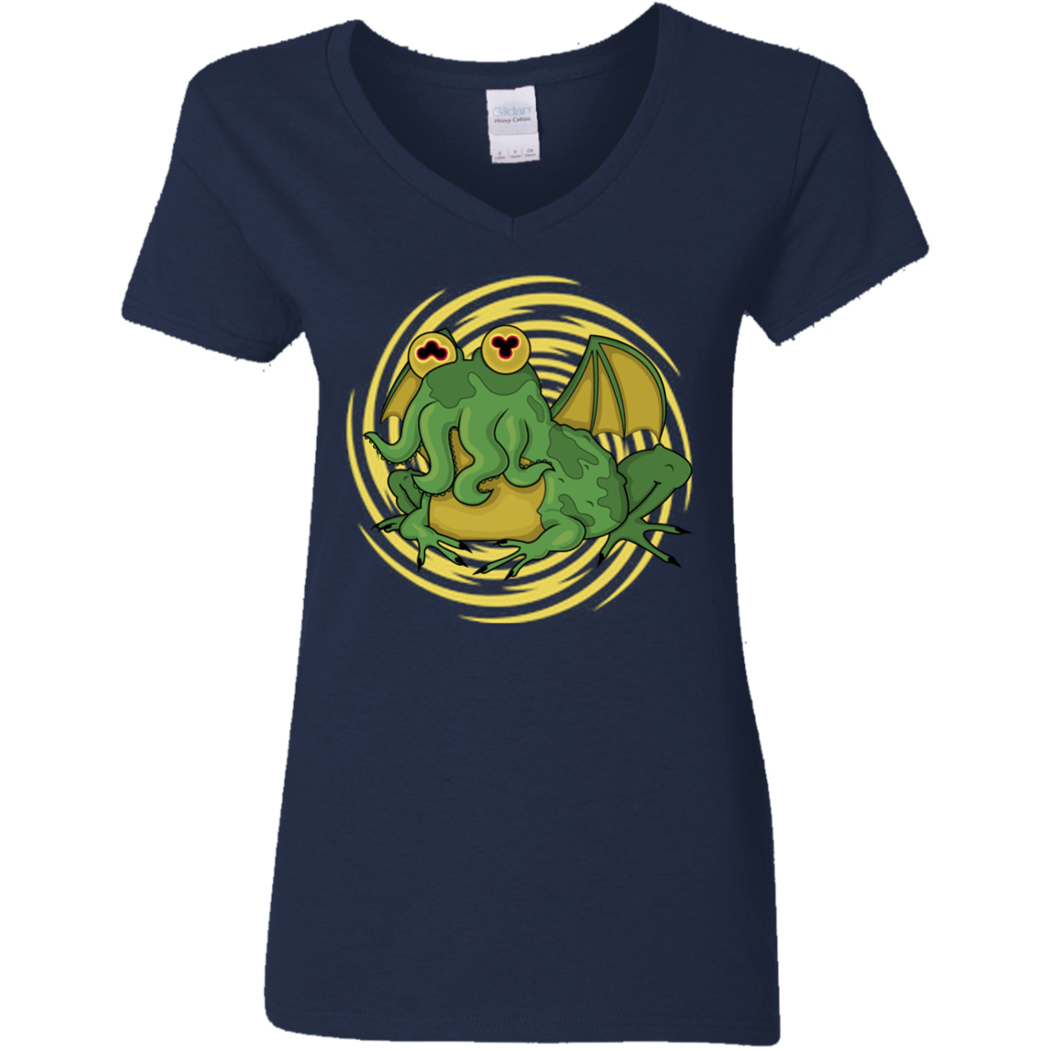 T-Shirts Navy / S Hypnocthulhu Women's V-Neck T-Shirt