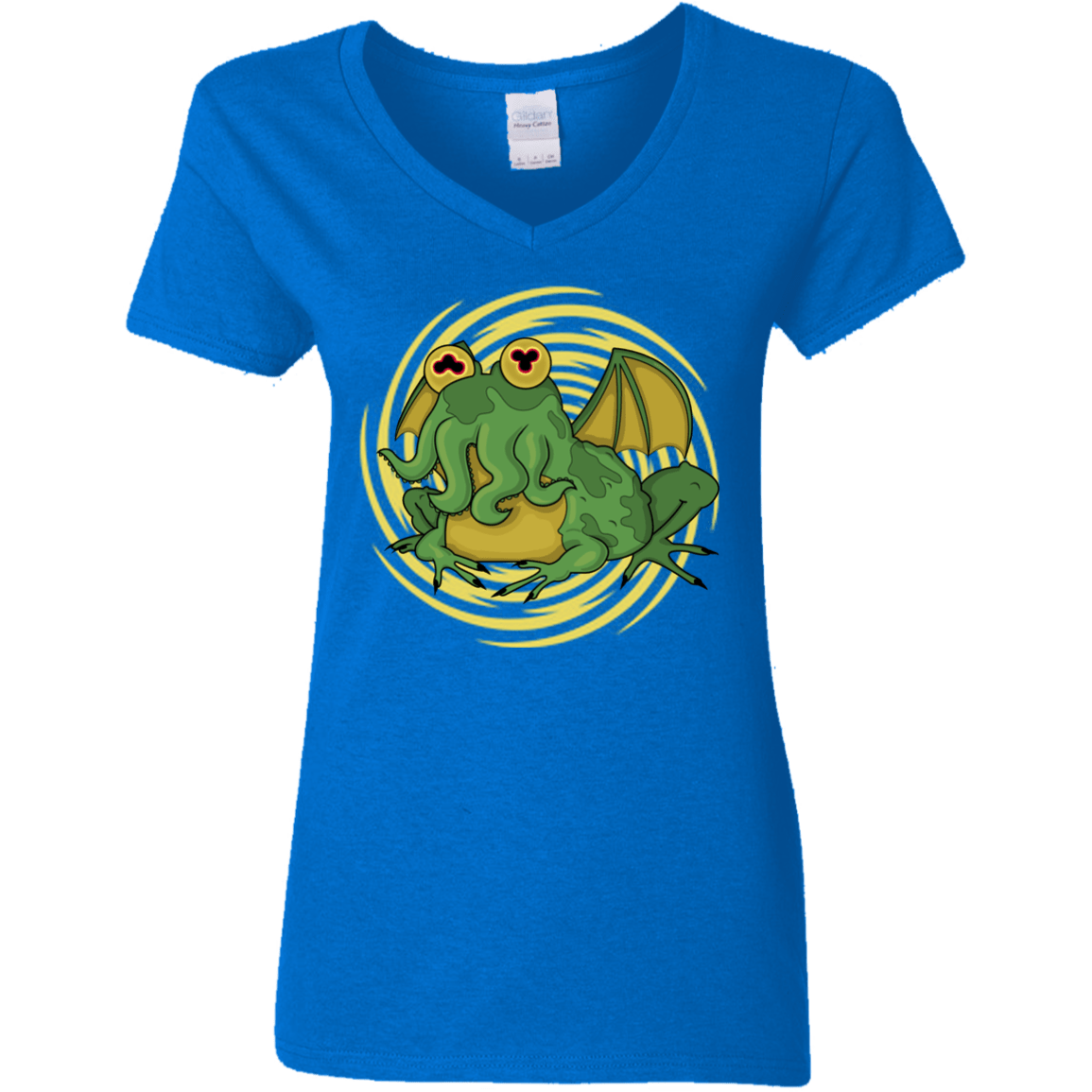 T-Shirts Royal / S Hypnocthulhu Women's V-Neck T-Shirt