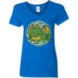 T-Shirts Royal / S Hypnocthulhu Women's V-Neck T-Shirt