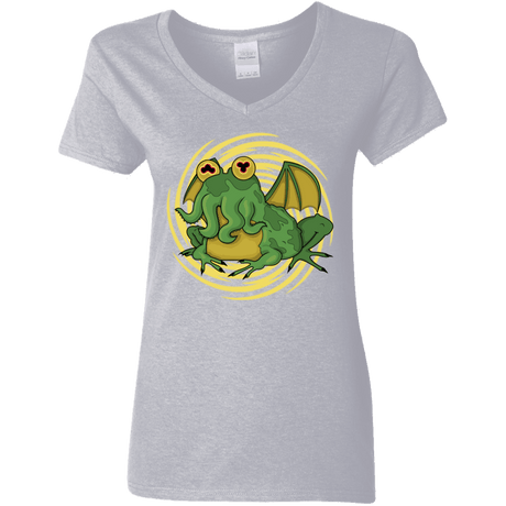 T-Shirts Sport Grey / S Hypnocthulhu Women's V-Neck T-Shirt