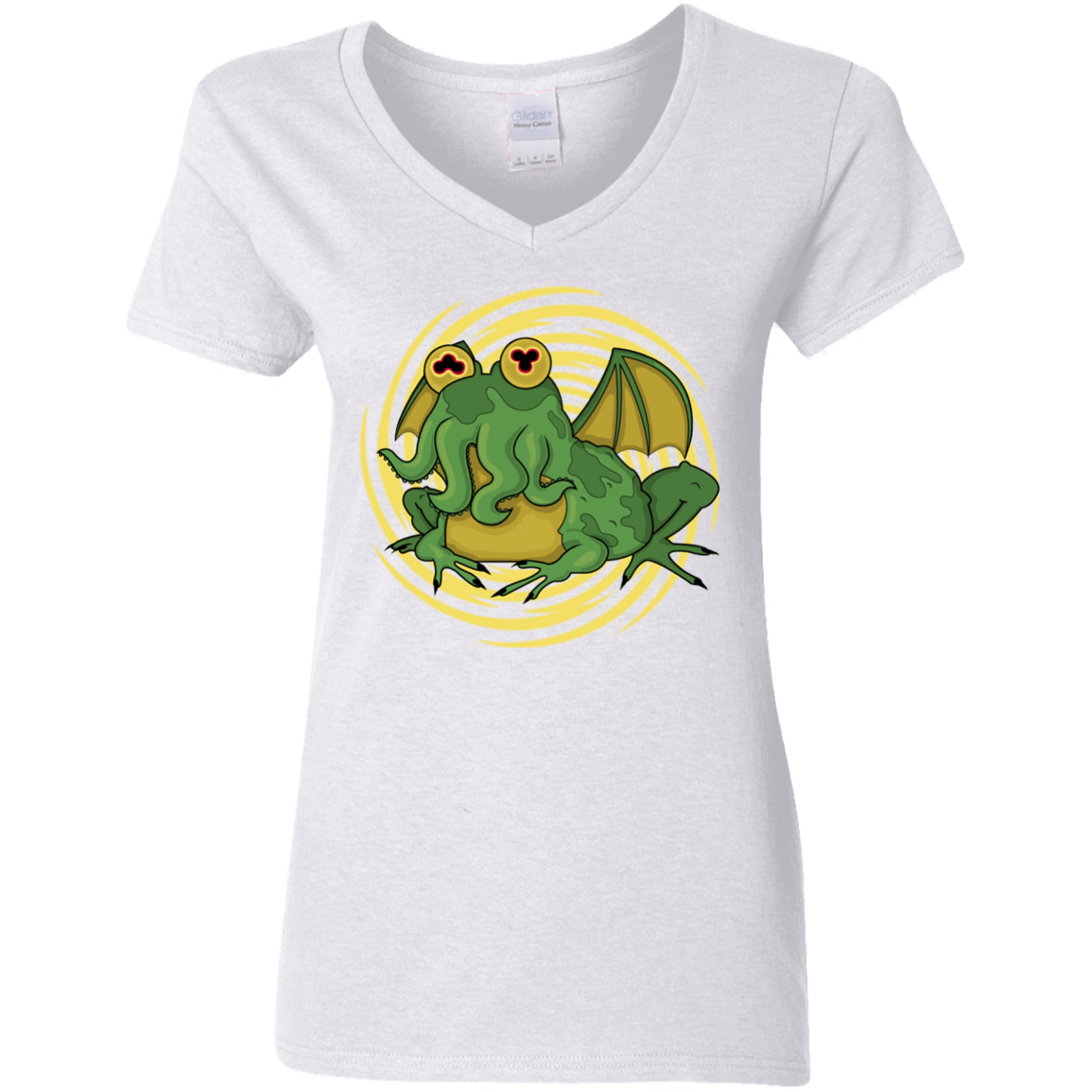 T-Shirts White / S Hypnocthulhu Women's V-Neck T-Shirt