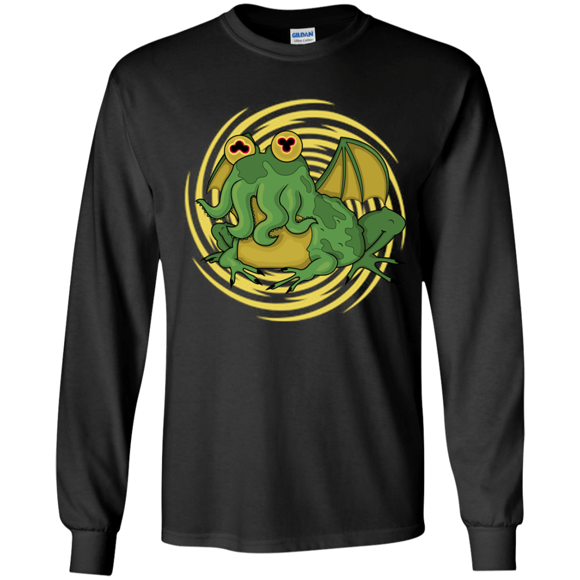 T-Shirts Black / YS Hypnocthulhu Youth Long Sleeve T-Shirt