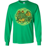 T-Shirts Irish Green / YS Hypnocthulhu Youth Long Sleeve T-Shirt