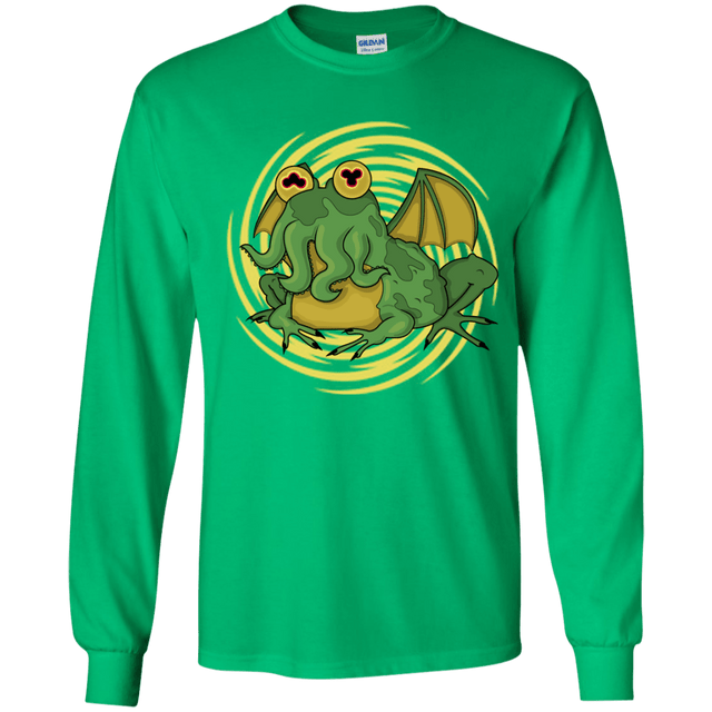 T-Shirts Irish Green / YS Hypnocthulhu Youth Long Sleeve T-Shirt