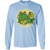 T-Shirts Light Blue / YS Hypnocthulhu Youth Long Sleeve T-Shirt