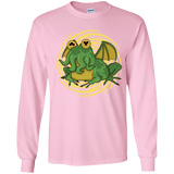 T-Shirts Light Pink / YS Hypnocthulhu Youth Long Sleeve T-Shirt