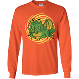 T-Shirts Orange / YS Hypnocthulhu Youth Long Sleeve T-Shirt