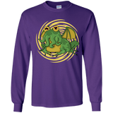 T-Shirts Purple / YS Hypnocthulhu Youth Long Sleeve T-Shirt