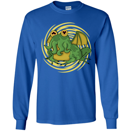 T-Shirts Royal / YS Hypnocthulhu Youth Long Sleeve T-Shirt