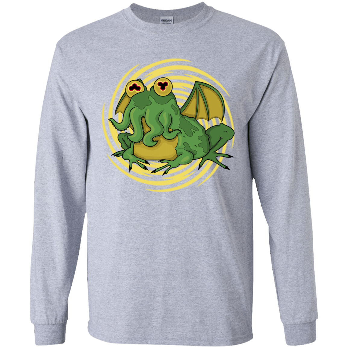 T-Shirts Sport Grey / YS Hypnocthulhu Youth Long Sleeve T-Shirt