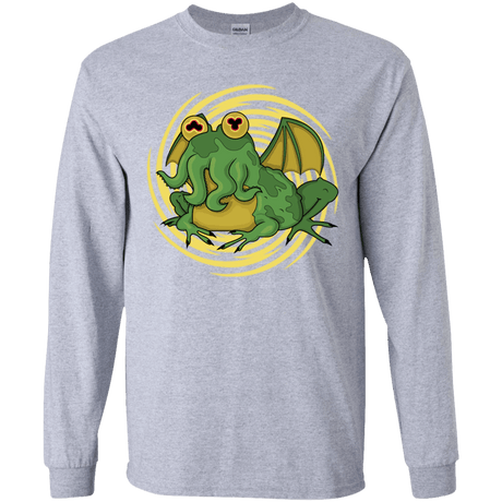 T-Shirts Sport Grey / YS Hypnocthulhu Youth Long Sleeve T-Shirt