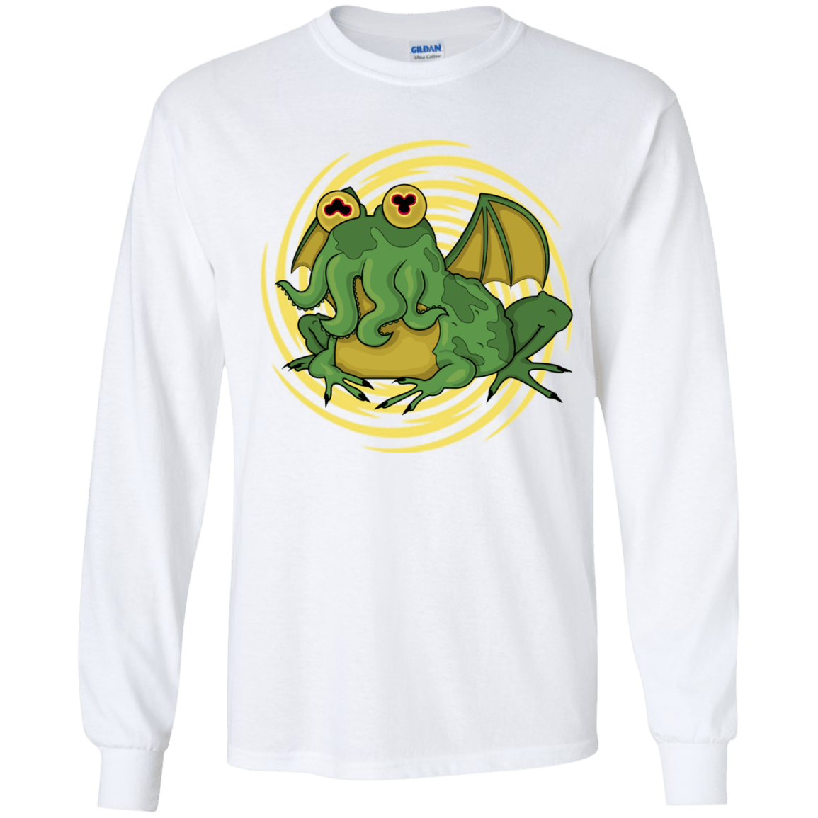 T-Shirts White / YS Hypnocthulhu Youth Long Sleeve T-Shirt