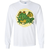 T-Shirts White / YS Hypnocthulhu Youth Long Sleeve T-Shirt