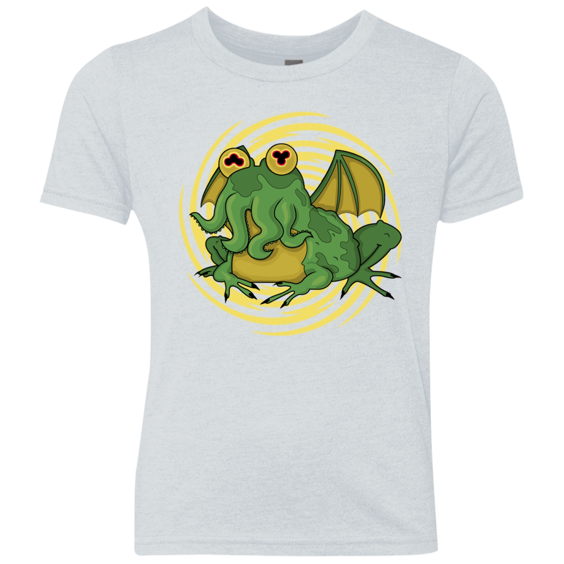 T-Shirts Heather White / YXS Hypnocthulhu Youth Triblend T-Shirt