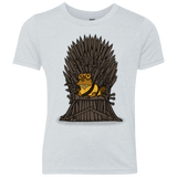 T-Shirts Heather White / YXS Hypnothrone Youth Triblend T-Shirt