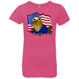 T-Shirts Hot Pink / YXS hypnotrump Girls Premium T-Shirt