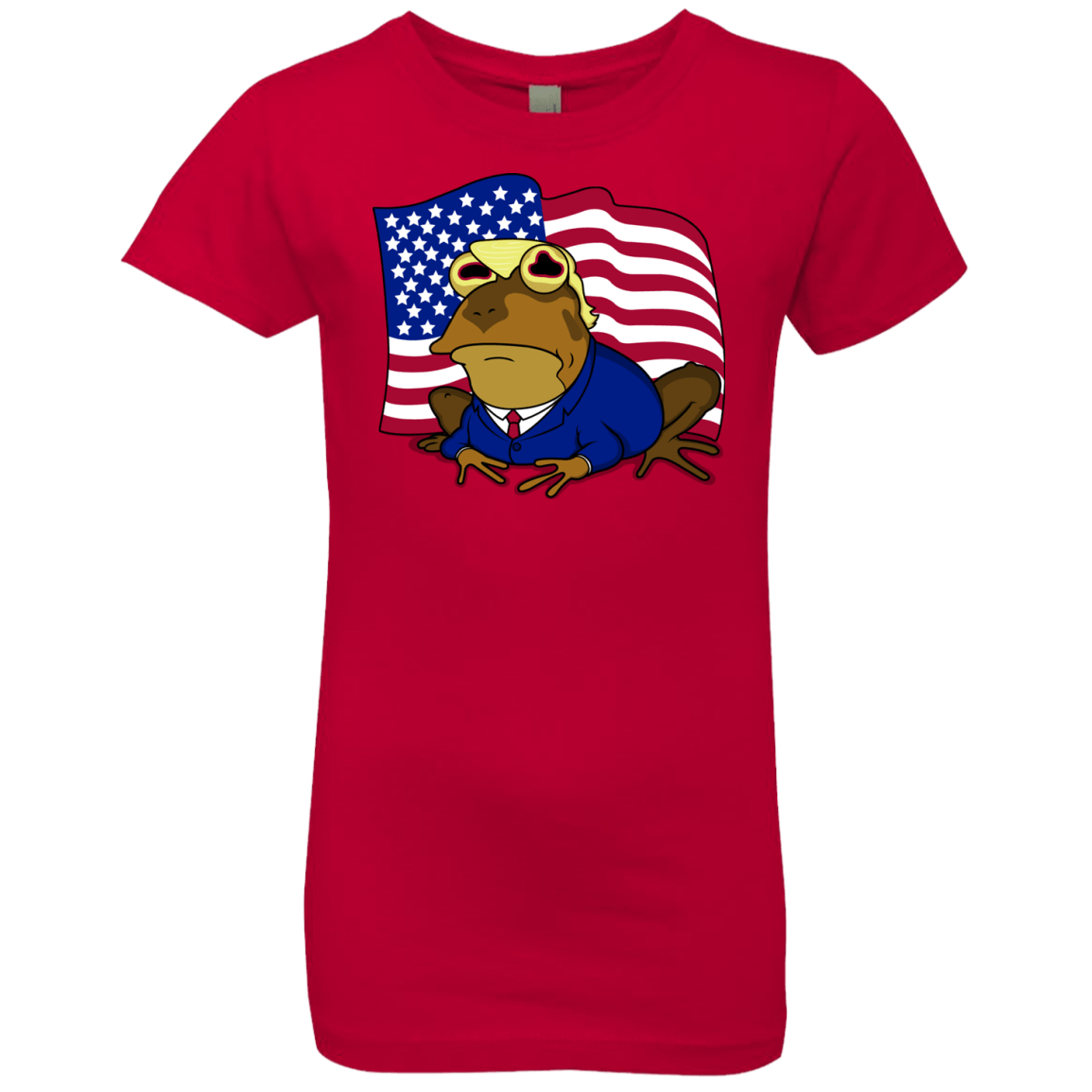 T-Shirts Red / YXS hypnotrump Girls Premium T-Shirt